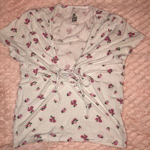 Floral crop top